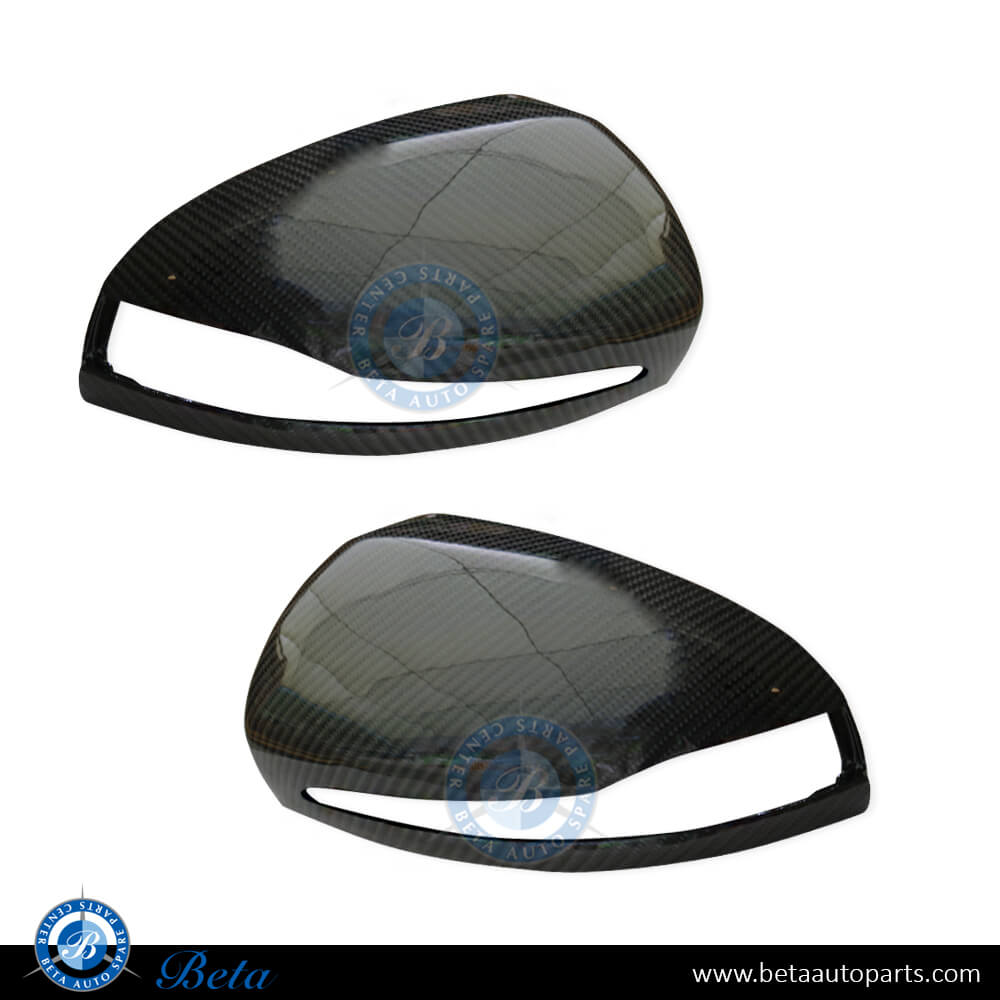Mirror Covers Carbon for Mercedes C-Class / E-Class / GLC-Class / CLS-Class W205/W213/W238/W253/C253/C257 2015-Up models, Part Number 0998109100 / 0998109200 Mirror Covers Carbon for Mercedes C-Class / E-Class / GLC-Class / CLS-Class W205/W213/W238/W253/C253/C257 2015-Up models, Part Number 0998109100 / 0998109200
